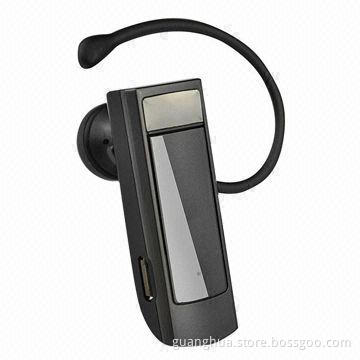 Small Bluetooth Headset with Stereo Sound Quality, 2.402-2.48GHz Frequency Range